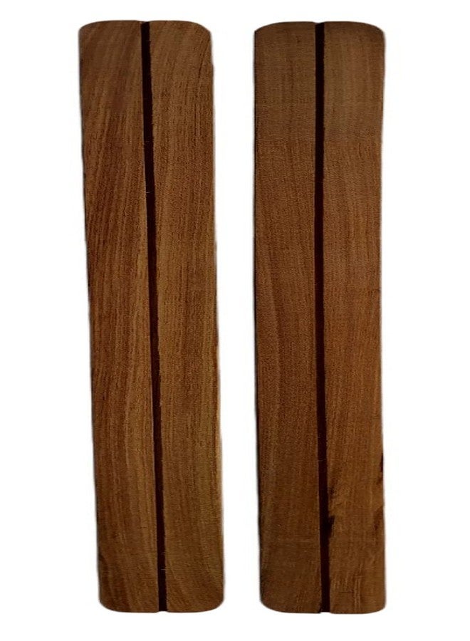 CURIOFACT Teakwood RAW Handles for Kitchen Cabinet, Drawers Pully, Wardrobe Handles, Door Handles, Set of 2 (RAW Unfinished Ready to Polish, 24 INCH) - Image 1